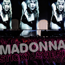 Madonna Sticky &amp; Sweet Tour (Live) cover artwork