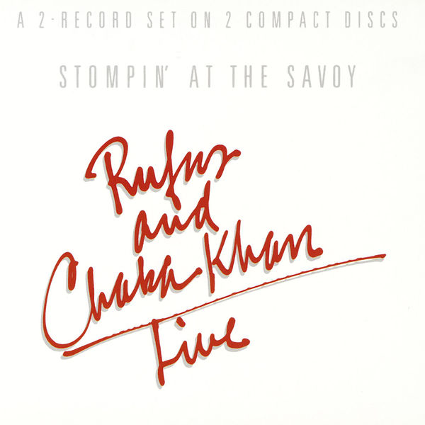Rufus Stompin&#039; At the Savoy (Live) cover artwork