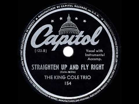 The King Cole Trio — Straighten Up and Fly Right cover artwork
