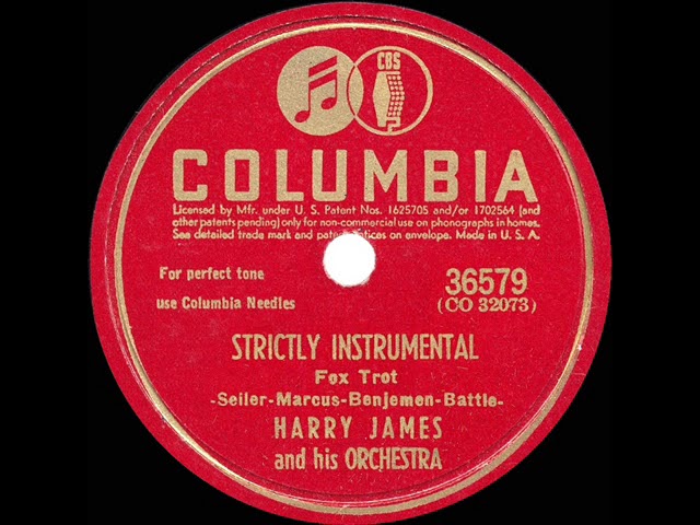 Harry James — Strictly Instrumental cover artwork