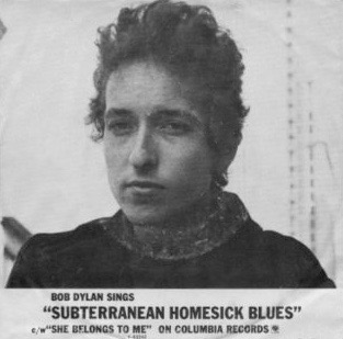 Bob Dylan — Subterranean Homesick Blues cover artwork