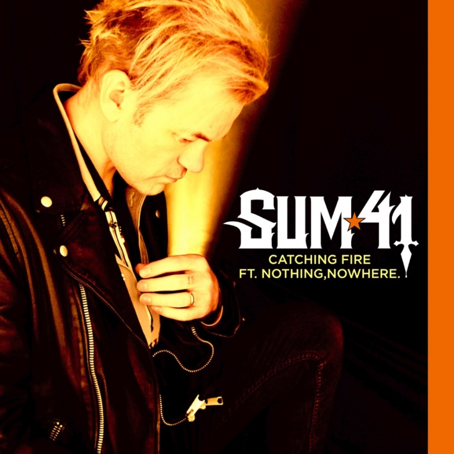 Sum 41 ft. featuring nothing,nowhere. Catching Fire cover artwork