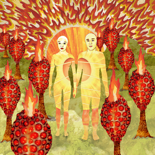 of Montreal The Sunlandic Twins cover artwork