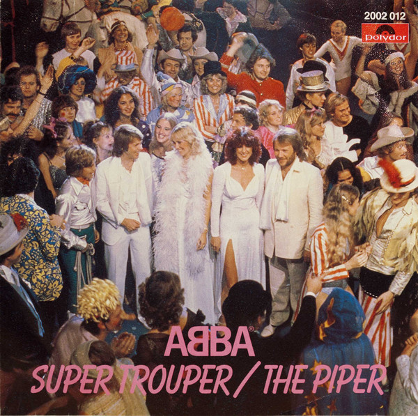 ABBA Super Trouper cover artwork