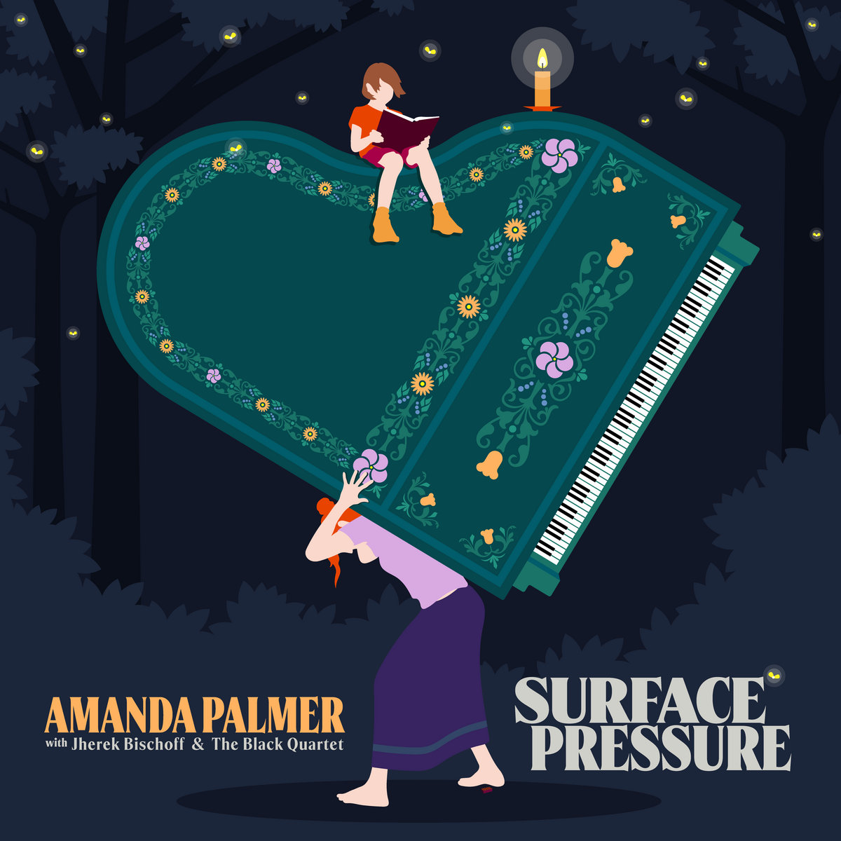 Amanda Palmer — Surface Pressure cover artwork