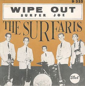 The Surfaris Wipe Out cover artwork