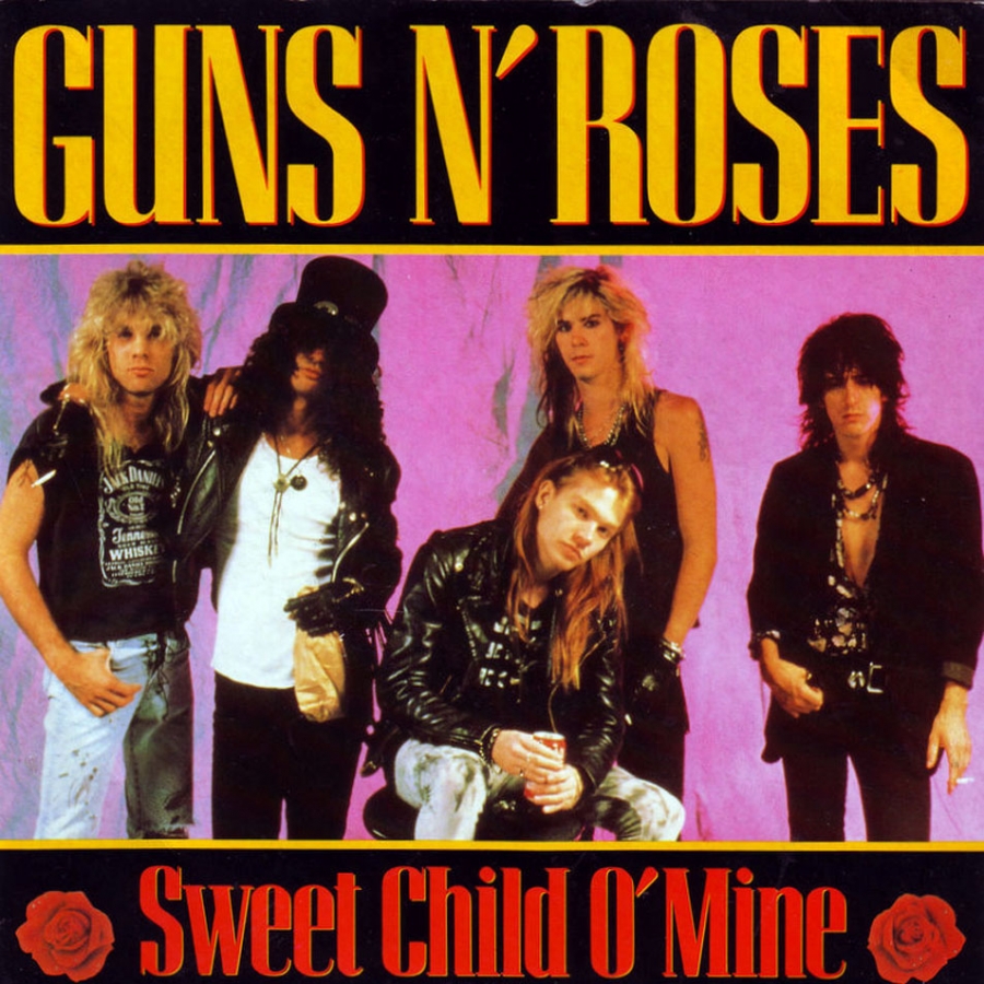 Guns N&#039; Roses Sweet Child o&#039; Mine cover artwork