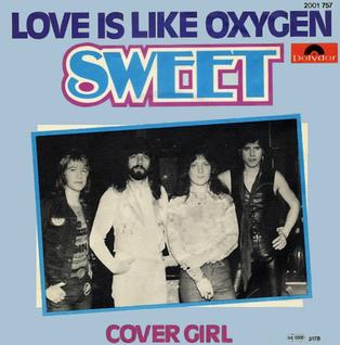 Sweet — Love Is Like Oxygen cover artwork