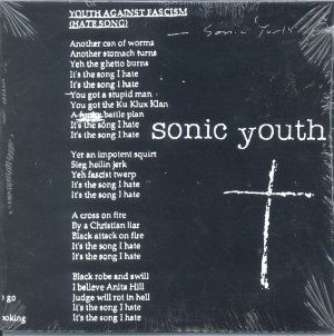Sonic Youth Youth Against Fascism cover artwork