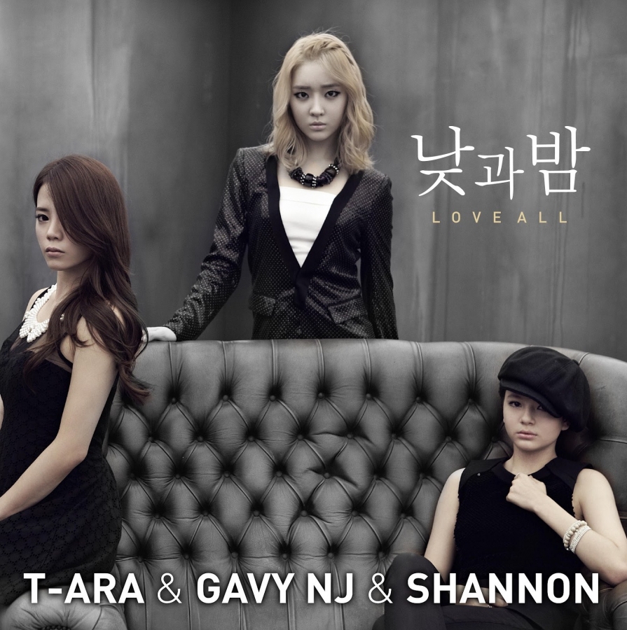 T-ARA ft. featuring Shannon & Gavy NJ Day And Night (Love All) cover artwork