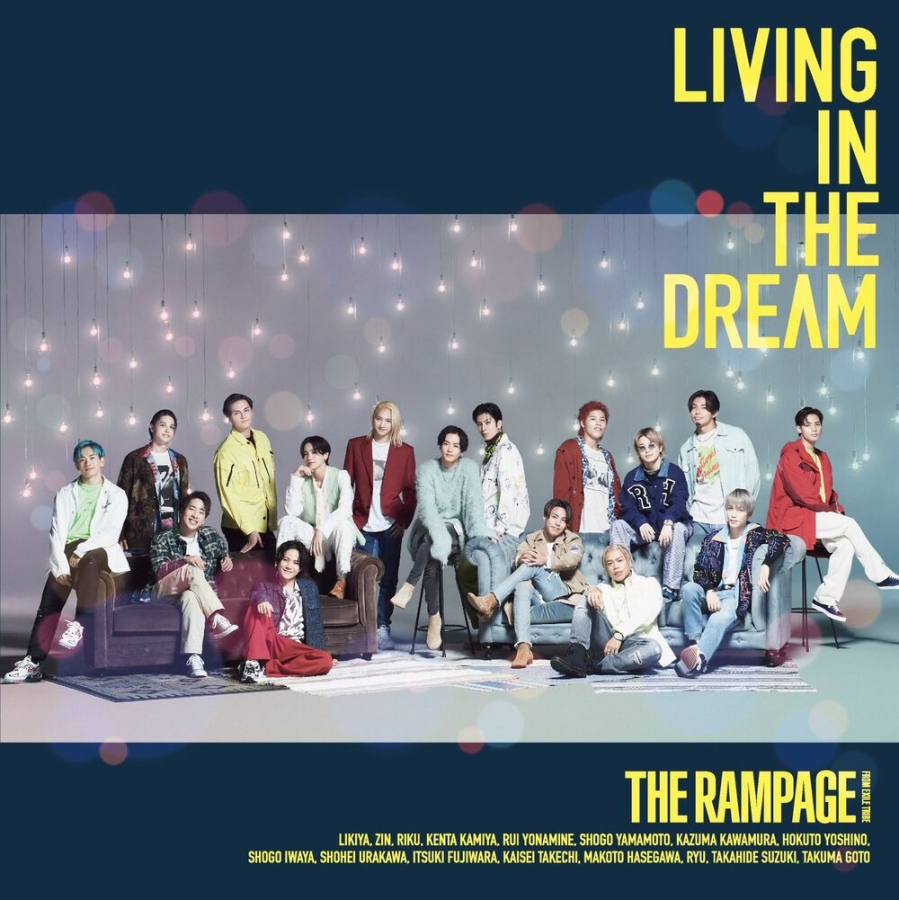 THE RAMPAGE from EXILE TRIBE — LIVING IN THE DREAM cover artwork
