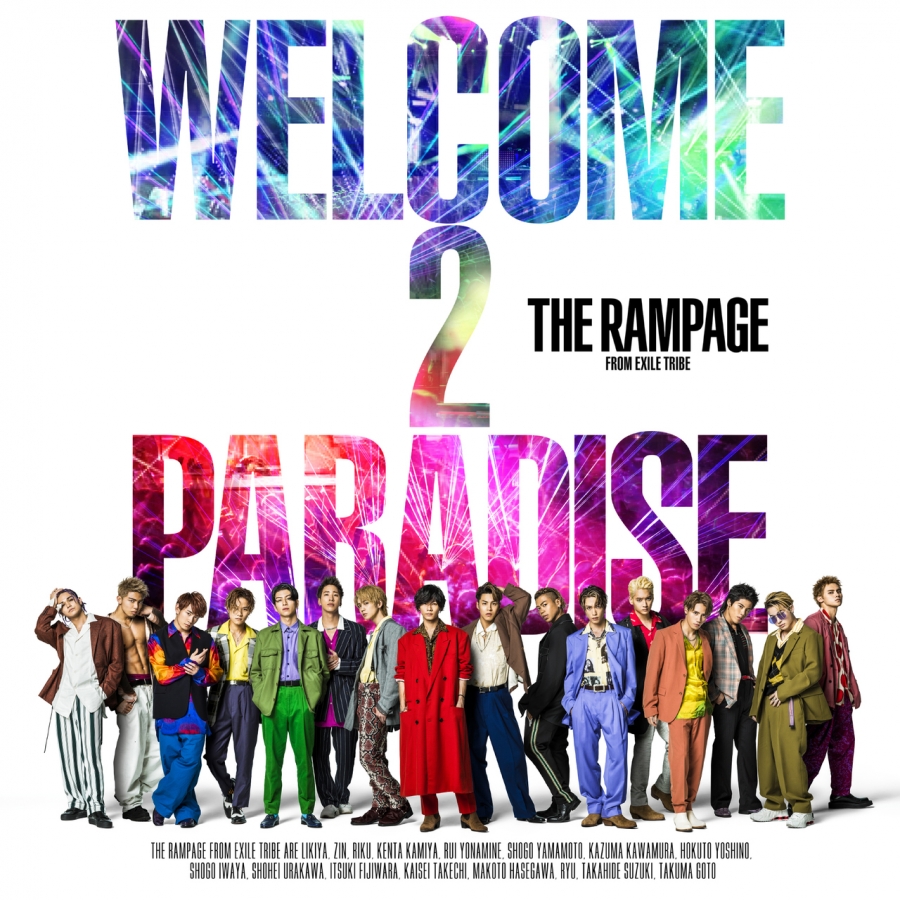THE RAMPAGE from EXILE TRIBE WELCOME 2 PARADISE cover artwork
