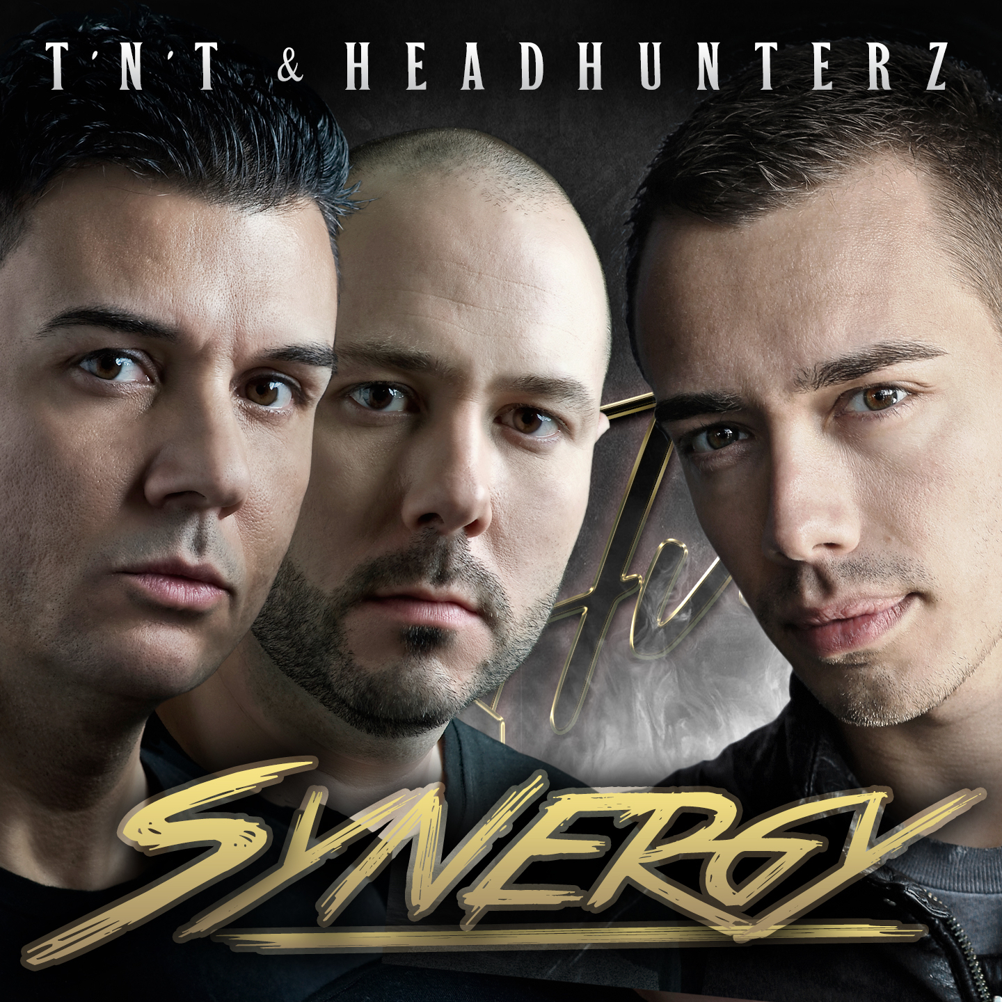 TNT (Technoboy &amp; Tuneboy) & Headhunterz — Synergy cover artwork