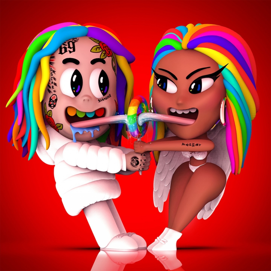 6ix9ine & Nicki Minaj TROLLZ (Alternate Version) cover artwork