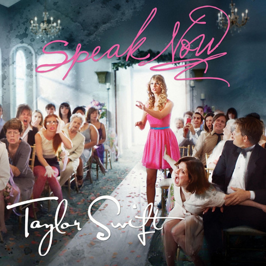Taylor Swift Speak Now cover artwork