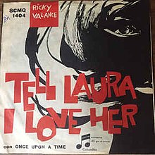 Ricky Valance — Tell Laura I Love Her cover artwork