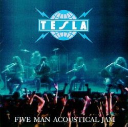 Tesla Five Man Acoustical Jam cover artwork