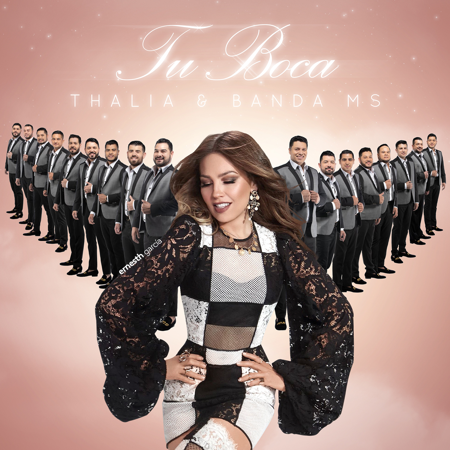 Thalía ft. featuring Banda MS de Sergio Lizárraga Tu Boca cover artwork