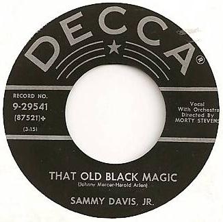 Sammy Davis Jr. — That Old Black Magic cover artwork