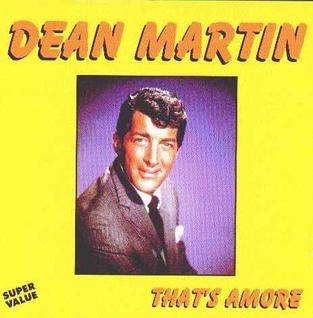Dean Martin That&#039;s Amore cover artwork