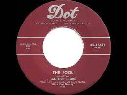 Sanford Clark — The Fool cover artwork