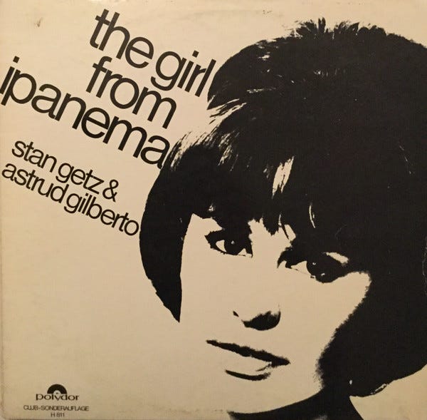 Stan Getz & Astrud Gilberto The Girl From Ipanema cover artwork