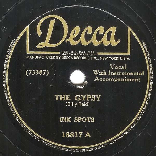 The Ink Spots — The Gypsy cover artwork