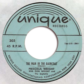 Priscilla Wright & Don Wright — The Man In The Raincoat cover artwork