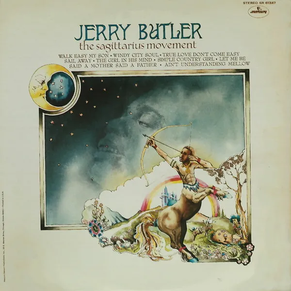 Jerry Butler The Sagittarius Movement cover artwork