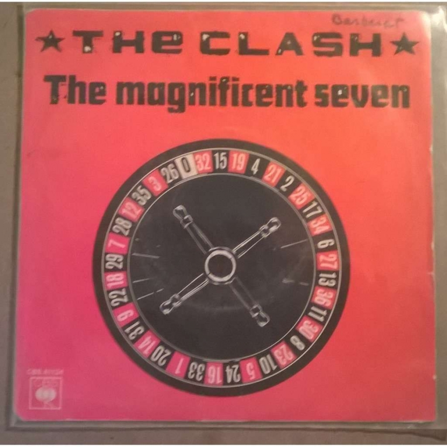 The Clash — The magnificent seven cover artwork