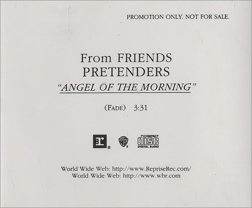 The Pretenders — Angel Of The Morning cover artwork
