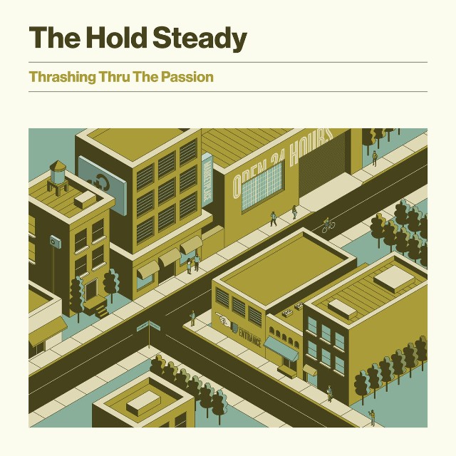 The Hold Steady Thrashing Thru The Passion cover artwork