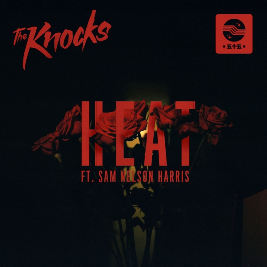 The Knocks featuring Sam Nelson Harris — HEAT cover artwork