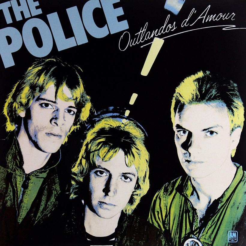 The Police Outlandos d&#039;Amour cover artwork