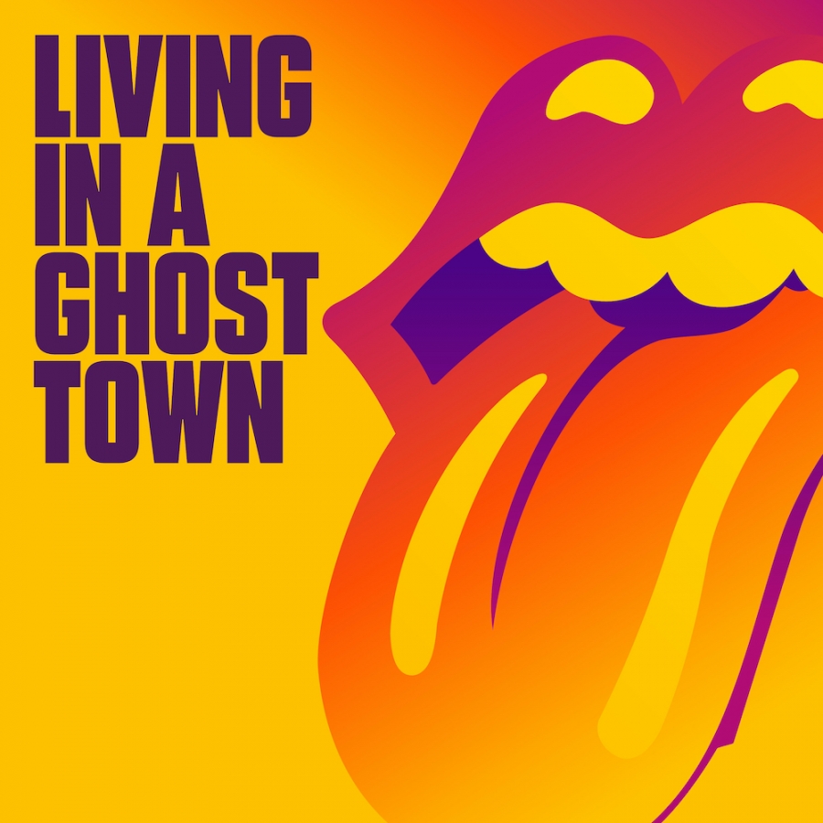 The Rolling Stones Living In A Ghost Town cover artwork