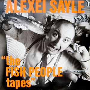 Alexei Sayle The Fish People Tapes cover artwork