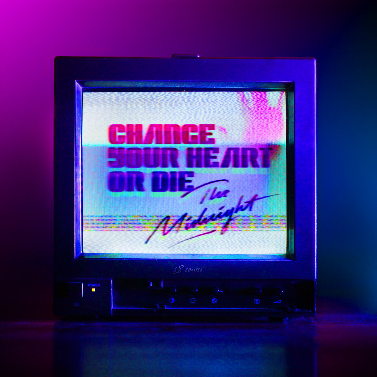 The Midnight — Change Your Heart or Die cover artwork