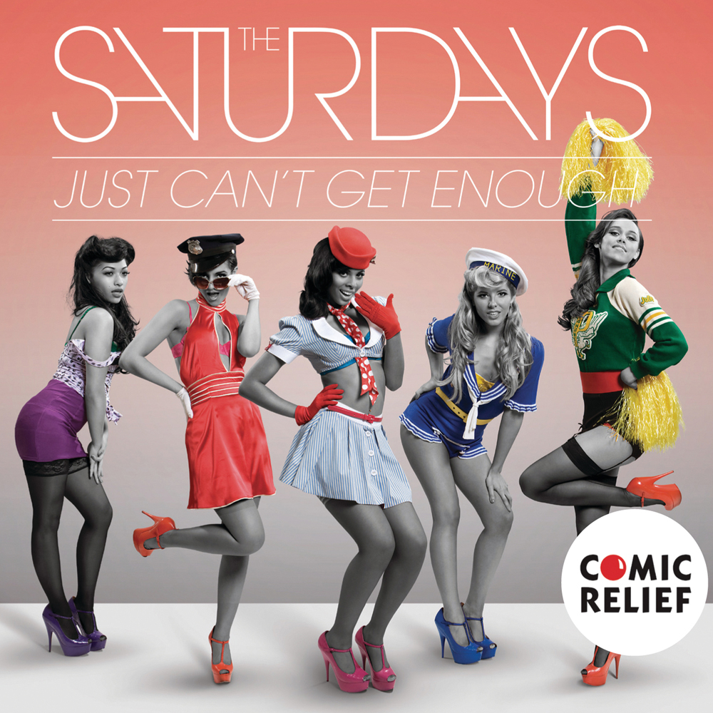 The Saturdays — Just Can&#039;t Get Enough cover artwork