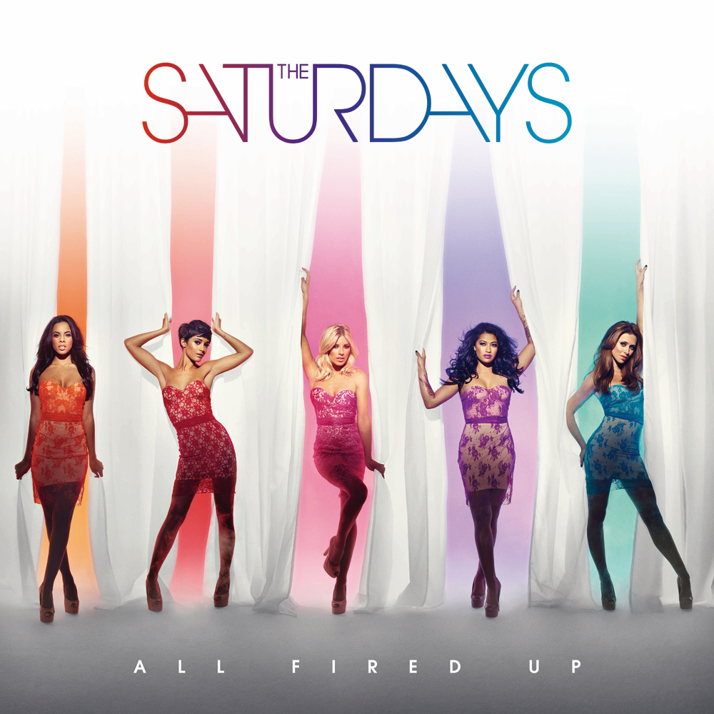 The Saturdays All Fired Up cover artwork