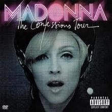 Madonna The Confessions Tour cover artwork