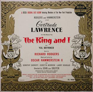 Various Artists The King And I (Original Broadway Cast Recording) cover artwork
