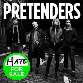 PRETENDERS Hate For Sale cover artwork