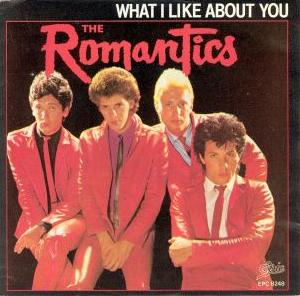 The Romantics What I Like About You cover artwork