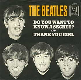 The Beatles Do You Want to Know a Secret? cover artwork