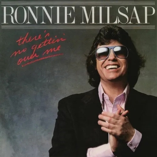 Ronnie Milsap There&#039;s No Gettin&#039; Over Me cover artwork