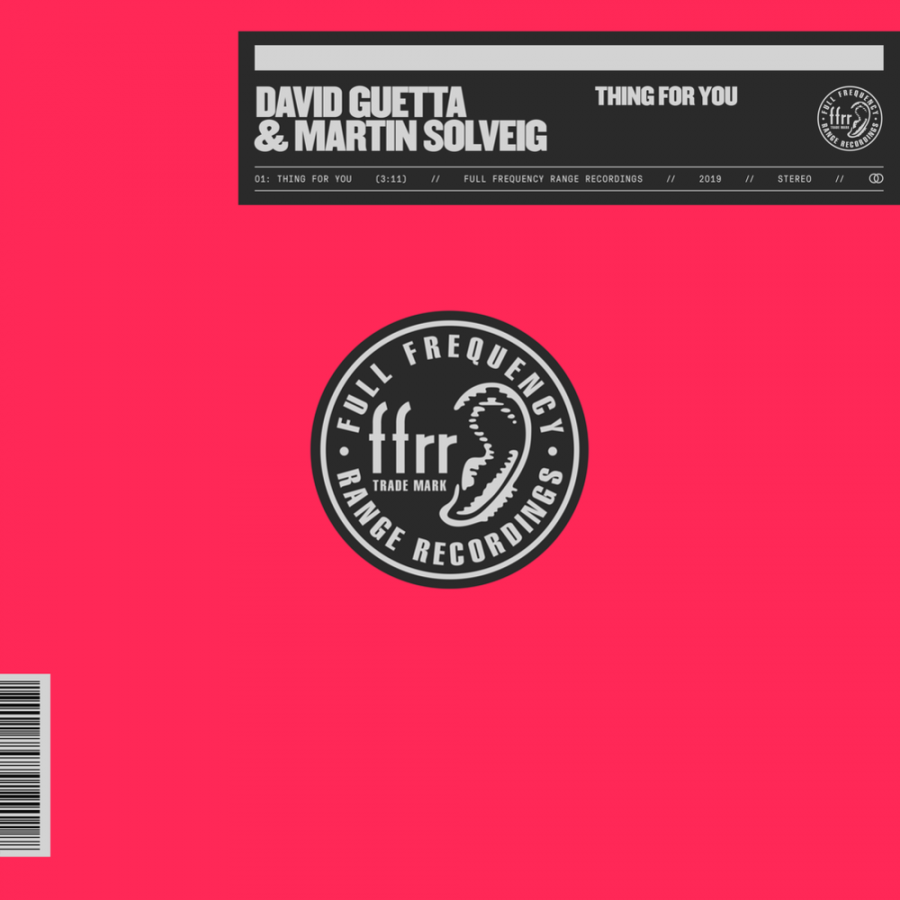 David Guetta & Martin Solveig — Thing For You cover artwork