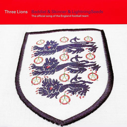 David Baddiel, Frank Skinner, & The Lightning Seeds — Three Lions cover artwork