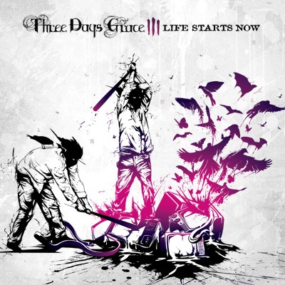 Three Days Grace Life Starts Now cover artwork