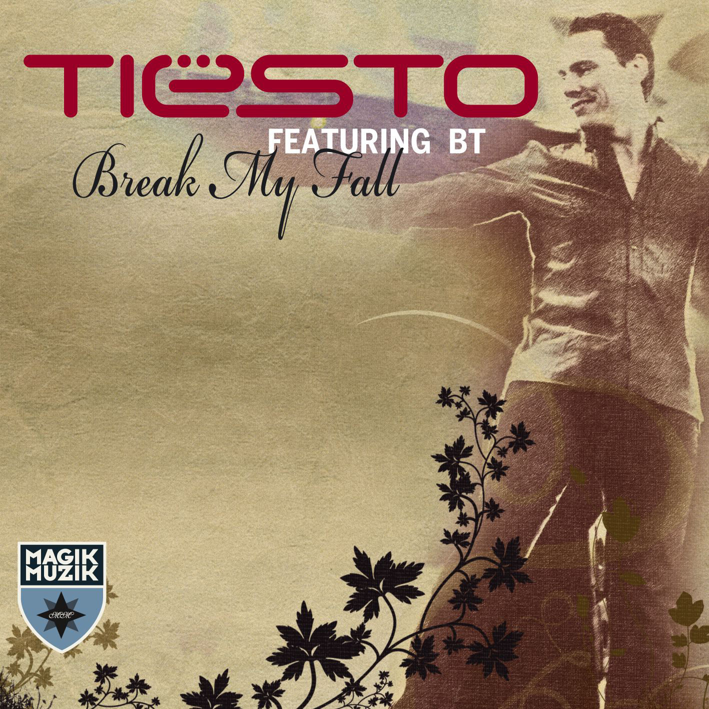 Tiësto featuring BT — Break My Fall cover artwork