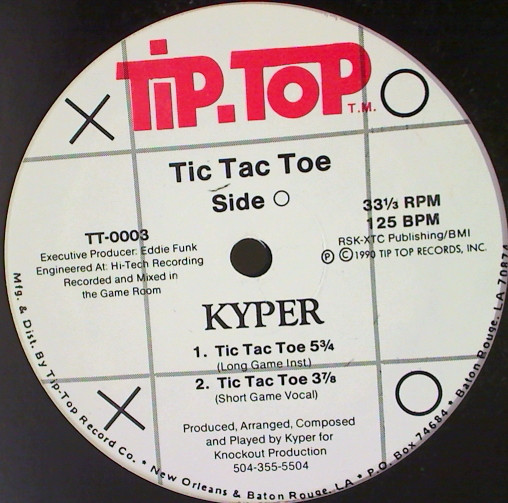 Kyper — Tic Tac Toe cover artwork